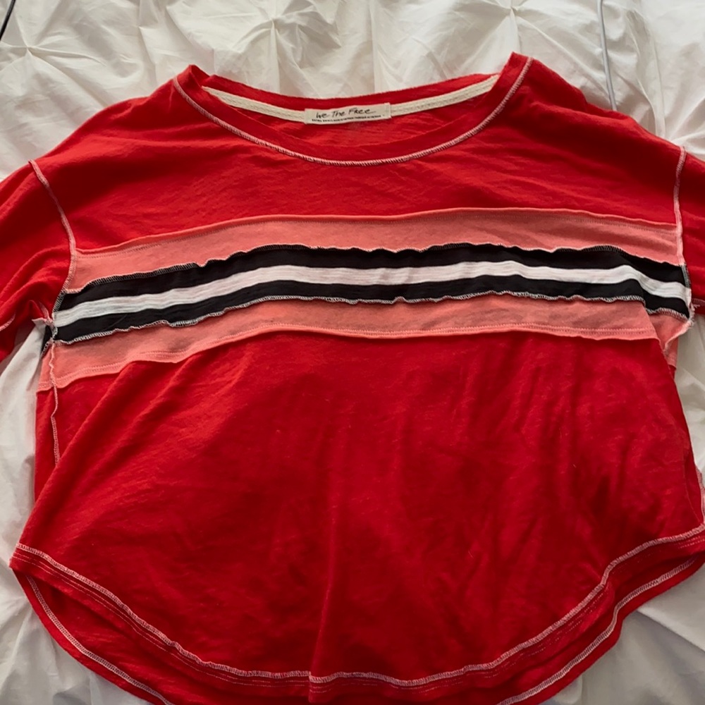 Free People long sleeve soft shirt